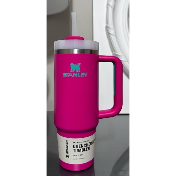 Stanley Other - NWT LIMITED EDITION Stanley Quencher H2.0 FlowState Tumbler 30oz, PASSION PINK